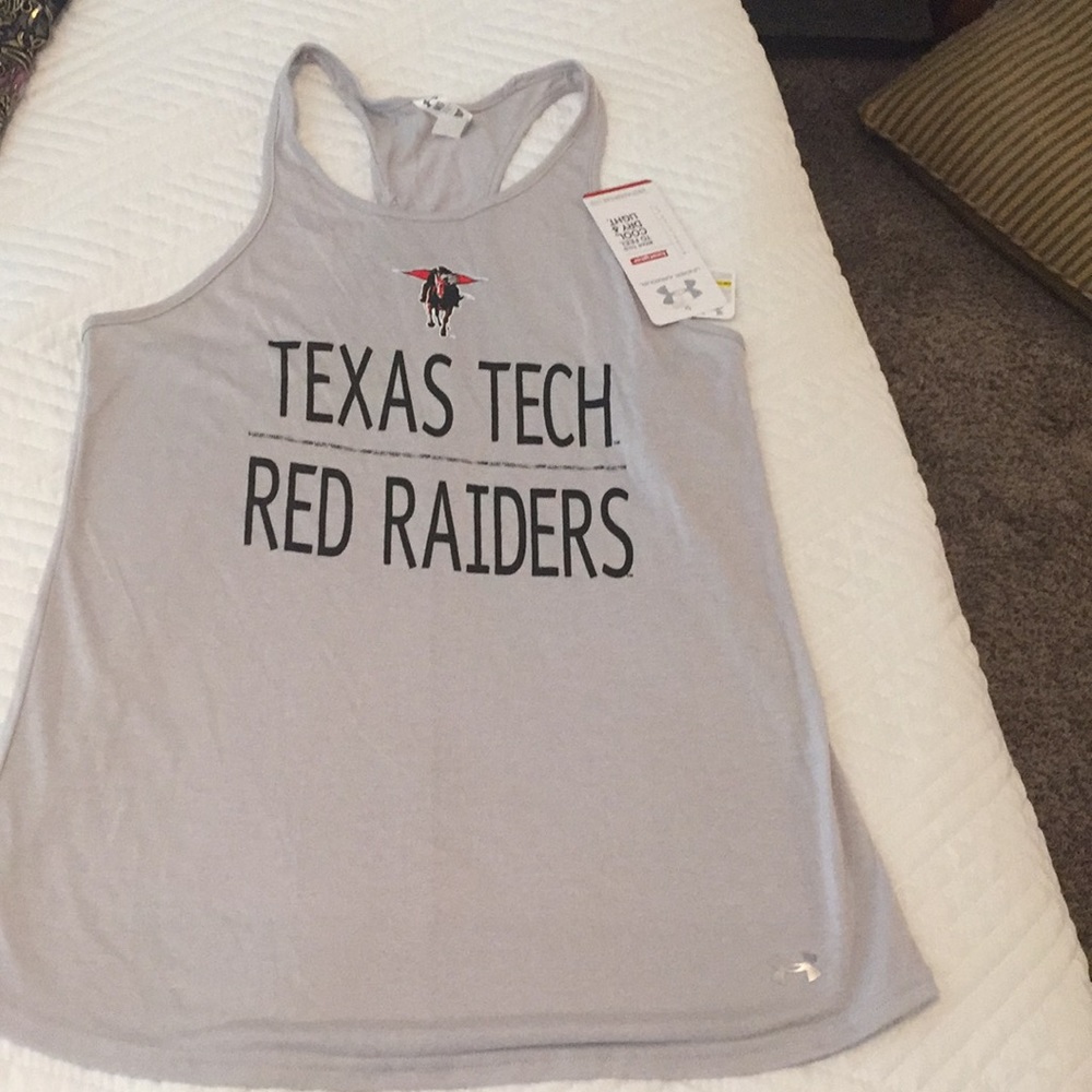 TTU under armour tank top